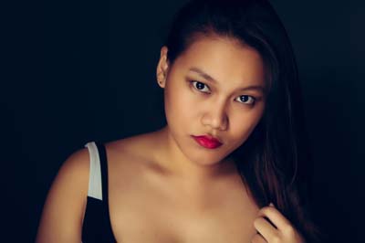 A portrait photo of a beautiful Pinay