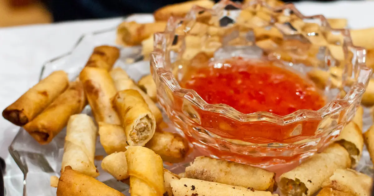 Lumpia Shanghai, one of the must-have Filipino wedding dishes