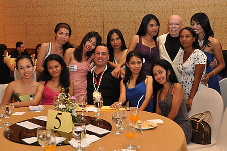 A group of beautiful Filipino women with foreign men.